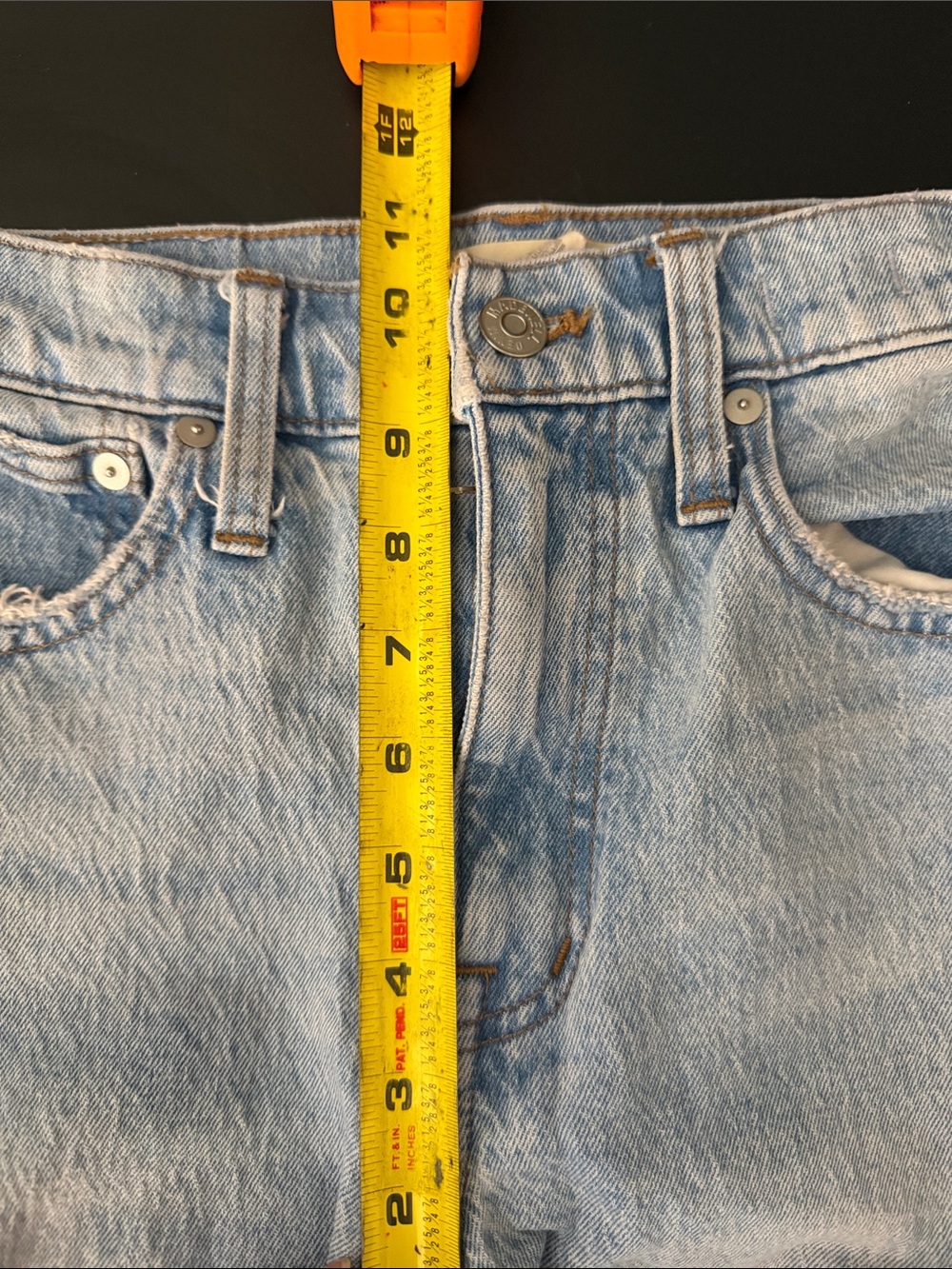 Madewell The Superwide-Leg Jeans in Light Blue Distressed 26P - Picture 4 of 10